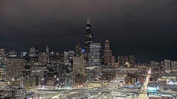 Weather camera view of UIC - University of Illinois Chicago.