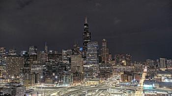 Weather camera view of UIC - University of Illinois Chicago.