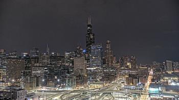 Weather camera view of UIC - University of Illinois Chicago.