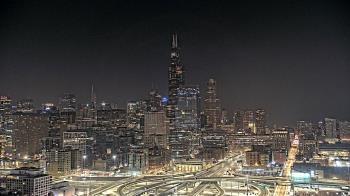 Weather camera view of UIC - University of Illinois Chicago.