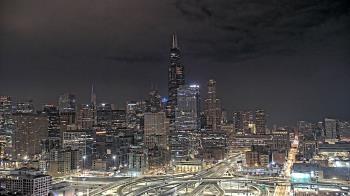 Weather camera view of UIC - University of Illinois Chicago.