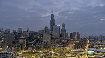 Weather camera view of UIC - University of Illinois Chicago.