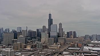 Weather camera view of UIC - University of Illinois Chicago.