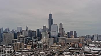 Weather camera view of UIC - University of Illinois Chicago.