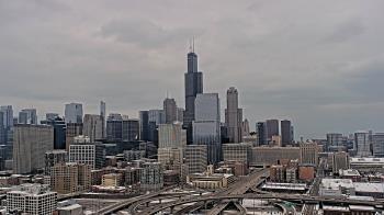 Weather camera view of UIC - University of Illinois Chicago.