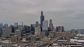 Weather camera view of UIC - University of Illinois Chicago.