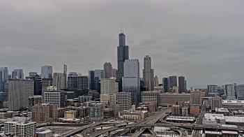 Weather camera view of UIC - University of Illinois Chicago.