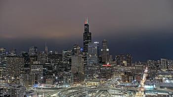 Weather camera view of UIC - University of Illinois Chicago.
