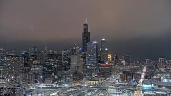 Weather camera view of UIC - University of Illinois Chicago.
