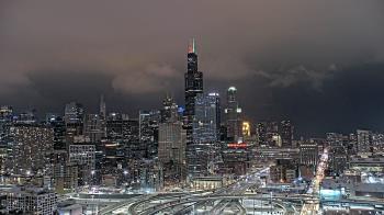 Weather camera view of UIC - University of Illinois Chicago.