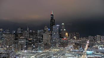 Weather camera view of UIC - University of Illinois Chicago.