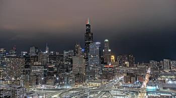 Weather camera view of UIC - University of Illinois Chicago.