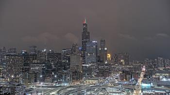 Weather camera view of UIC - University of Illinois Chicago.