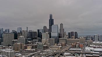 Weather camera view of UIC - University of Illinois Chicago.