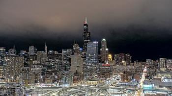 Weather camera view of UIC - University of Illinois Chicago.