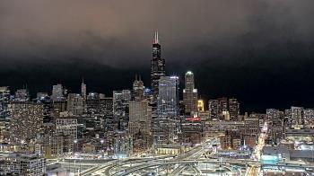 Weather camera view of UIC - University of Illinois Chicago.