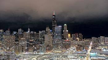 Weather camera view of UIC - University of Illinois Chicago.