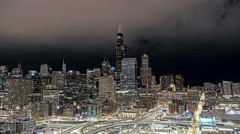 Weather camera view of UIC - University of Illinois Chicago.