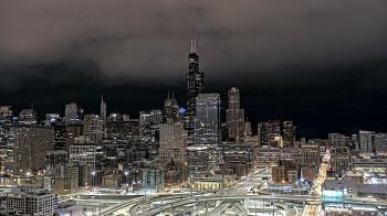 Weather camera view of UIC - University of Illinois Chicago.