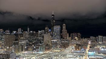 Weather camera view of UIC - University of Illinois Chicago.