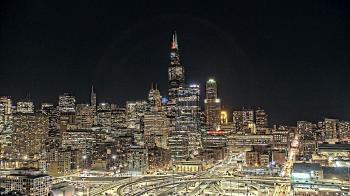 Weather camera view of UIC - University of Illinois Chicago.