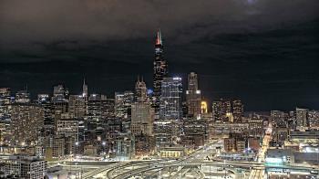 Weather camera view of UIC - University of Illinois Chicago.