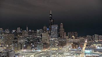 Weather camera view of UIC - University of Illinois Chicago.