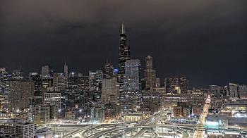 Weather camera view of UIC - University of Illinois Chicago.