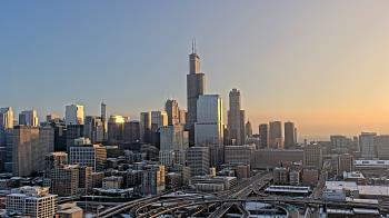 Weather camera view of UIC - University of Illinois Chicago.
