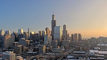 Weather camera view of UIC - University of Illinois Chicago.