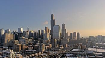 Weather camera view of UIC - University of Illinois Chicago.
