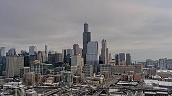 Weather camera view of UIC - University of Illinois Chicago.