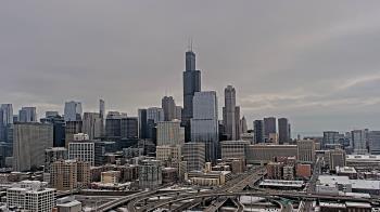 Weather camera view of UIC - University of Illinois Chicago.