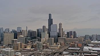 Weather camera view of UIC - University of Illinois Chicago.