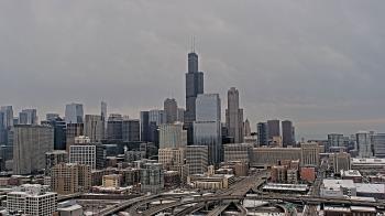 Weather camera view of UIC - University of Illinois Chicago.