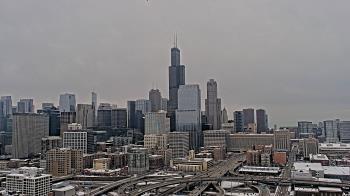 Weather camera view of UIC - University of Illinois Chicago.