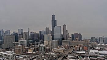 Weather camera view of UIC - University of Illinois Chicago.