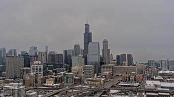 Weather camera view of UIC - University of Illinois Chicago.