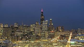 Weather camera view of UIC - University of Illinois Chicago.