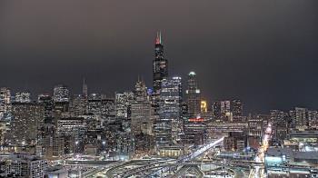 Weather camera view of UIC - University of Illinois Chicago.