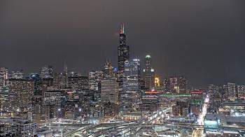 Weather camera view of UIC - University of Illinois Chicago.