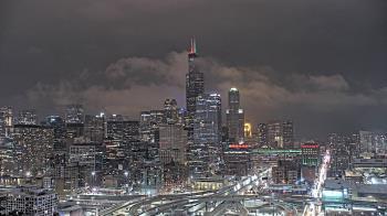 Weather camera view of UIC - University of Illinois Chicago.