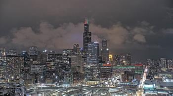 Weather camera view of UIC - University of Illinois Chicago.