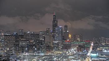 Weather camera view of UIC - University of Illinois Chicago.