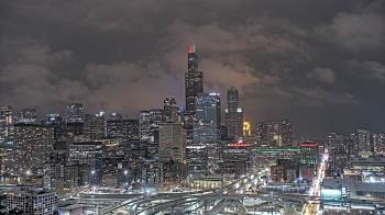 Weather camera view of UIC - University of Illinois Chicago.