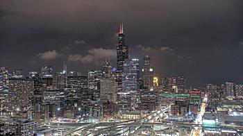 Weather camera view of UIC - University of Illinois Chicago.