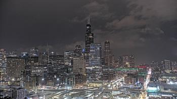 Weather camera view of UIC - University of Illinois Chicago.