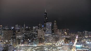 Weather camera view of UIC - University of Illinois Chicago.