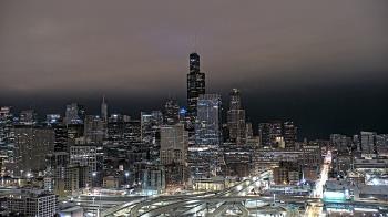 Weather camera view of UIC - University of Illinois Chicago.