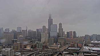 Weather camera view of UIC - University of Illinois Chicago.